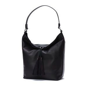 ♦️SOLD♦️Frye Clara Black Leather Hobo w/ Tassels